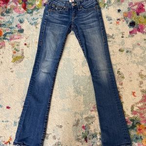 True Religion Becky bootcut jeans size 24.